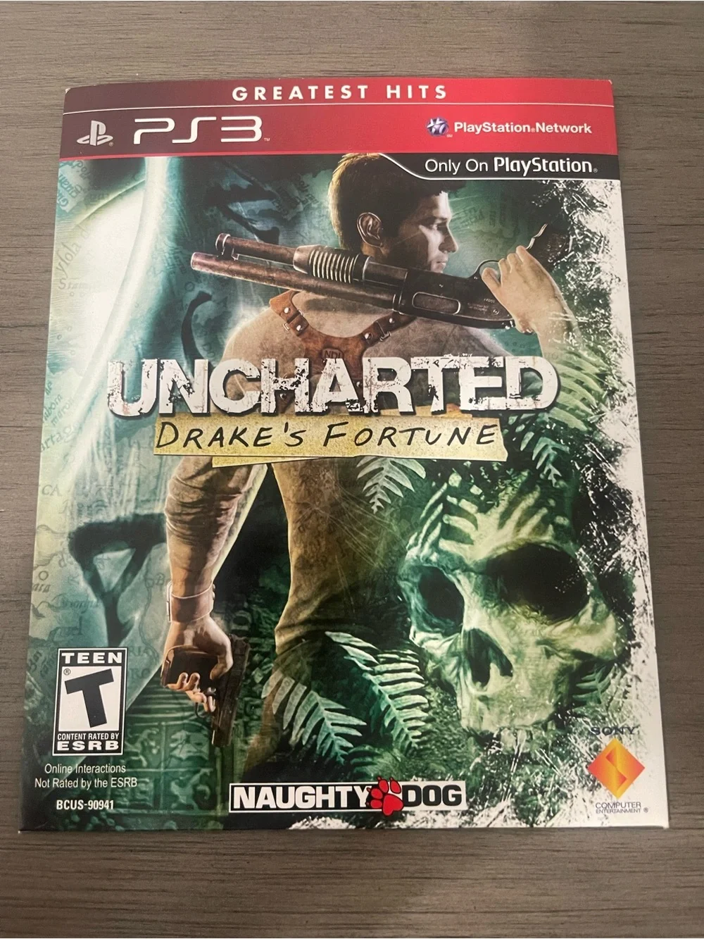 Uncharted Drakes Fortune-Uncharted 2-inFAMOUS- 3 game bundle PS3